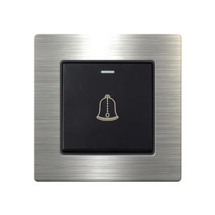 Stainless steel Switch W88-Doorbell switch-Silver